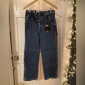 Levi's Ribcage Ankle Utility Straight Leg Jean Nine to Five